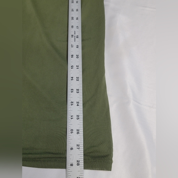 AFRM Olive Lined Midi Skirt Womens Size Small - Picture 5 of 8